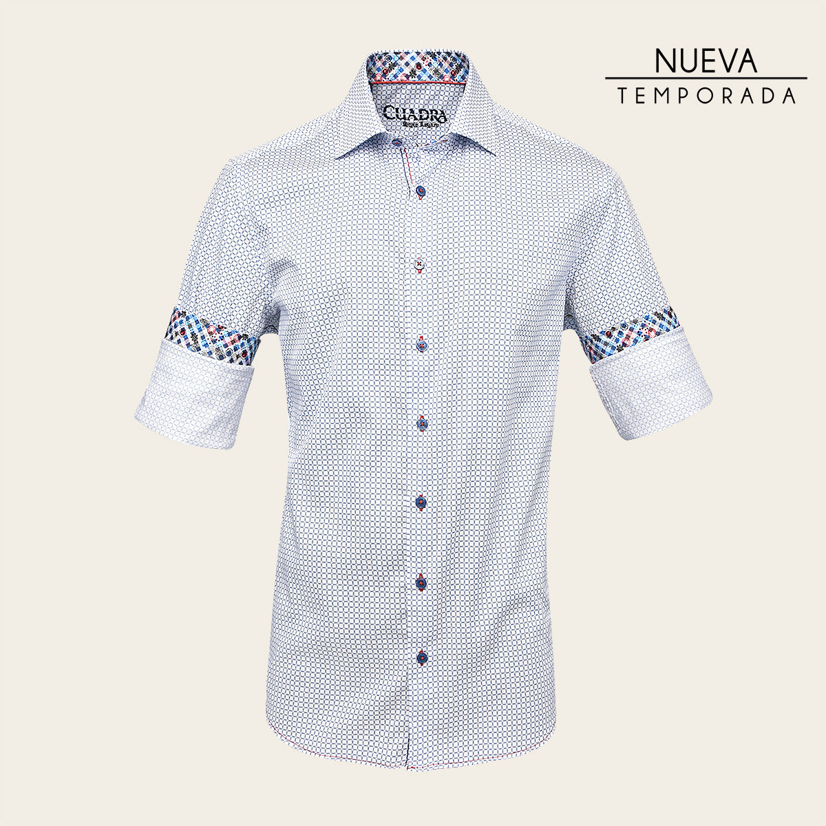 Camisa Cuadra Para Caballero.