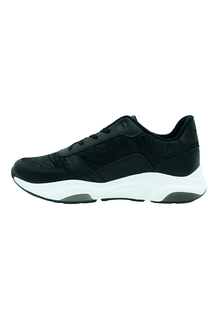Tenis Beel Hombre Mariposa Vitral Negro/Gris