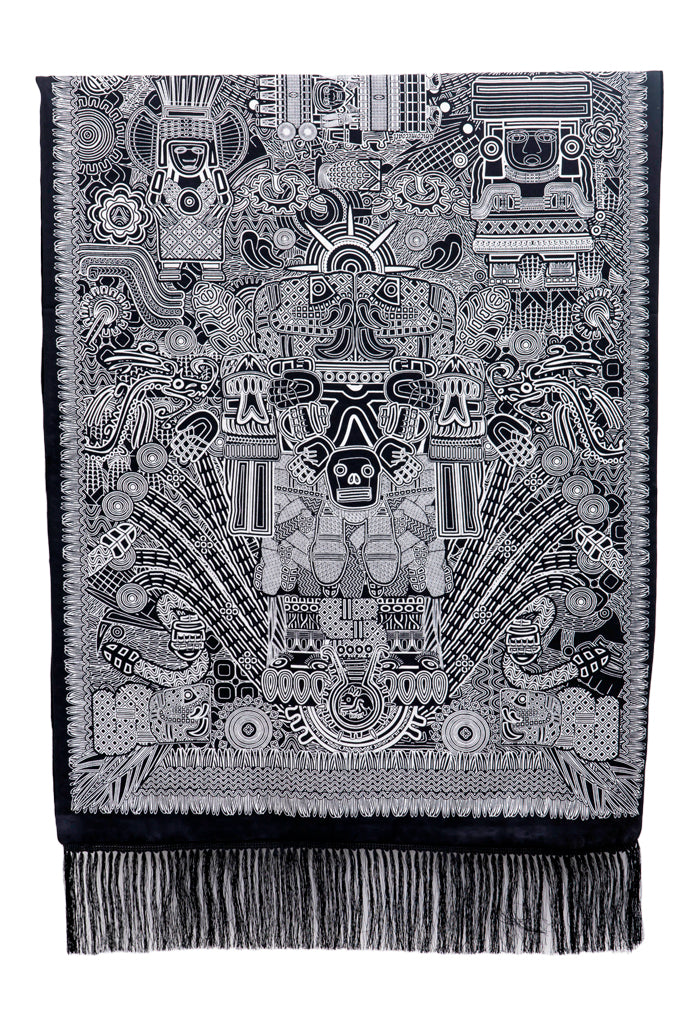 Chalina Con Terciopelo Diosas Mexicas