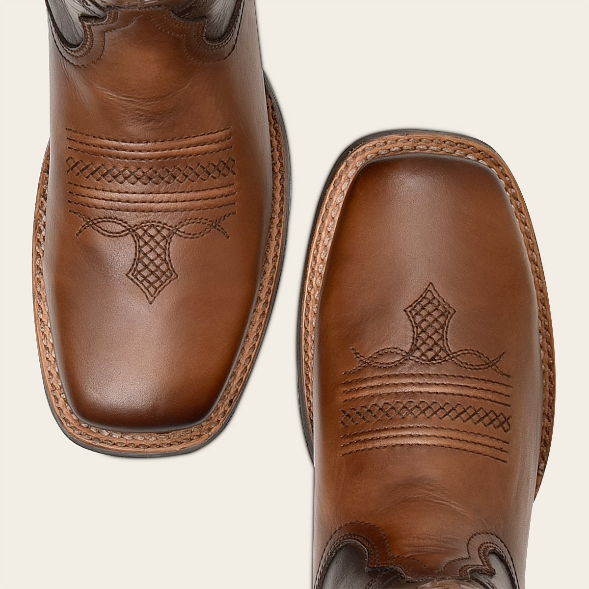 Bota rodeo en piel genuina