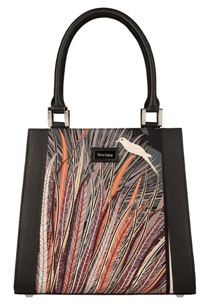 Bolsa Yaab Negro Arte Plumaria Negro