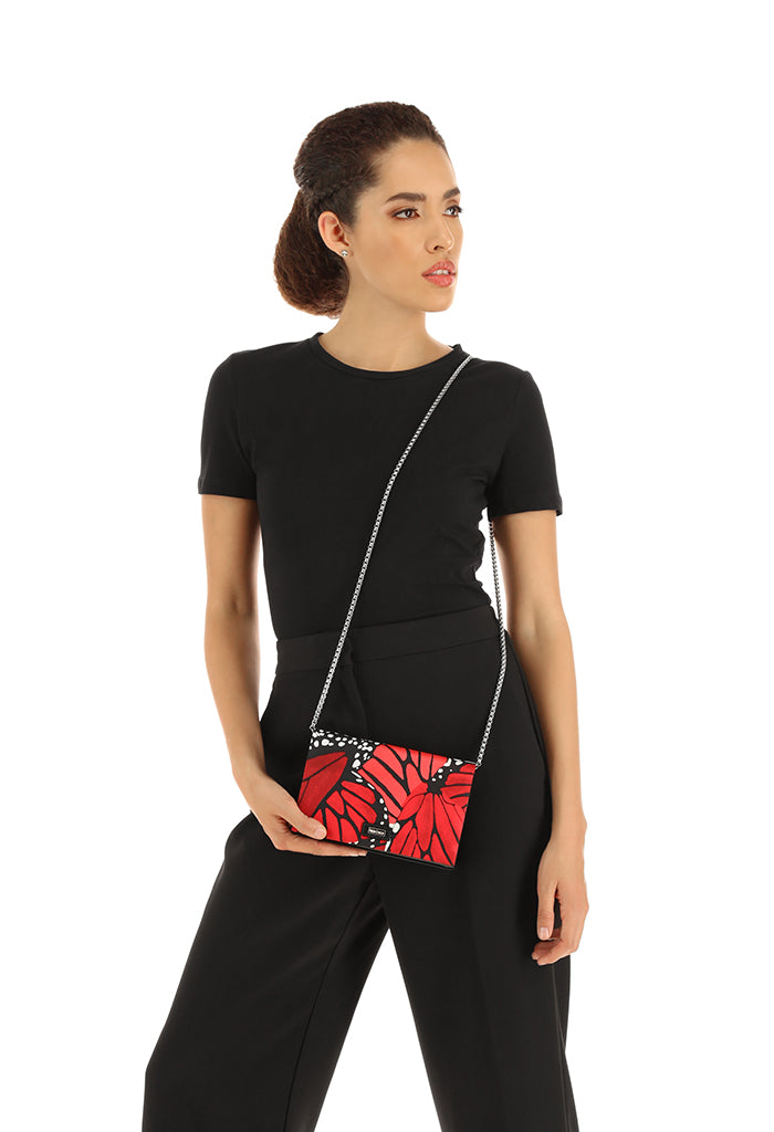 Bolsa Hook con Cadena Mariposa Macro