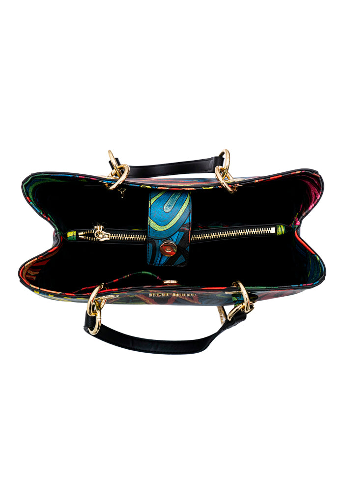 Bolsa Kaxan Saffiano Santuario Cact��ceas Original