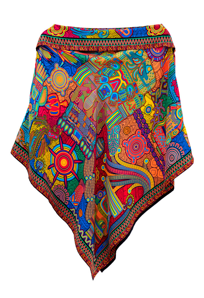 Poncho Diosas Mexicas