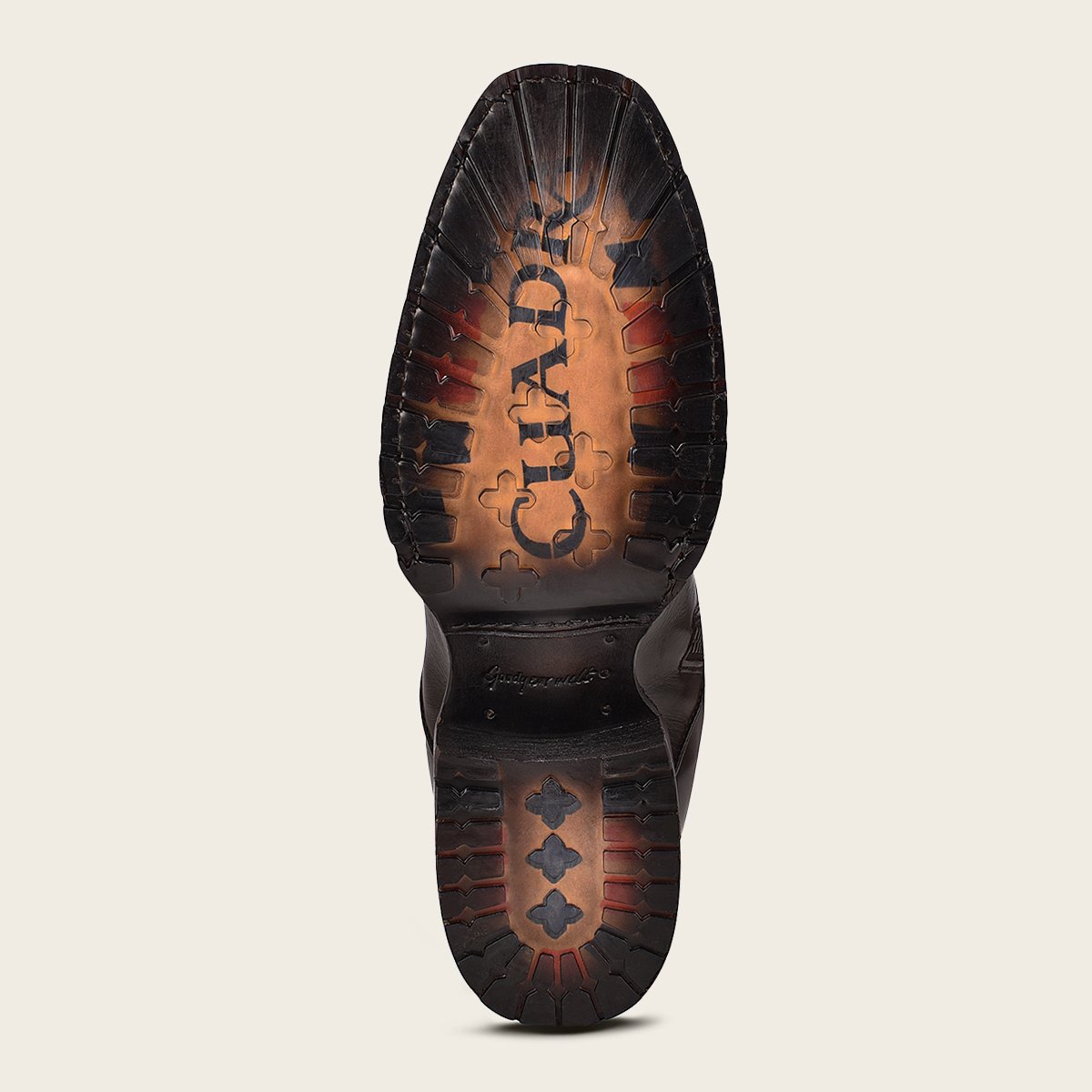 Bota urbana para caballero en piel genuina