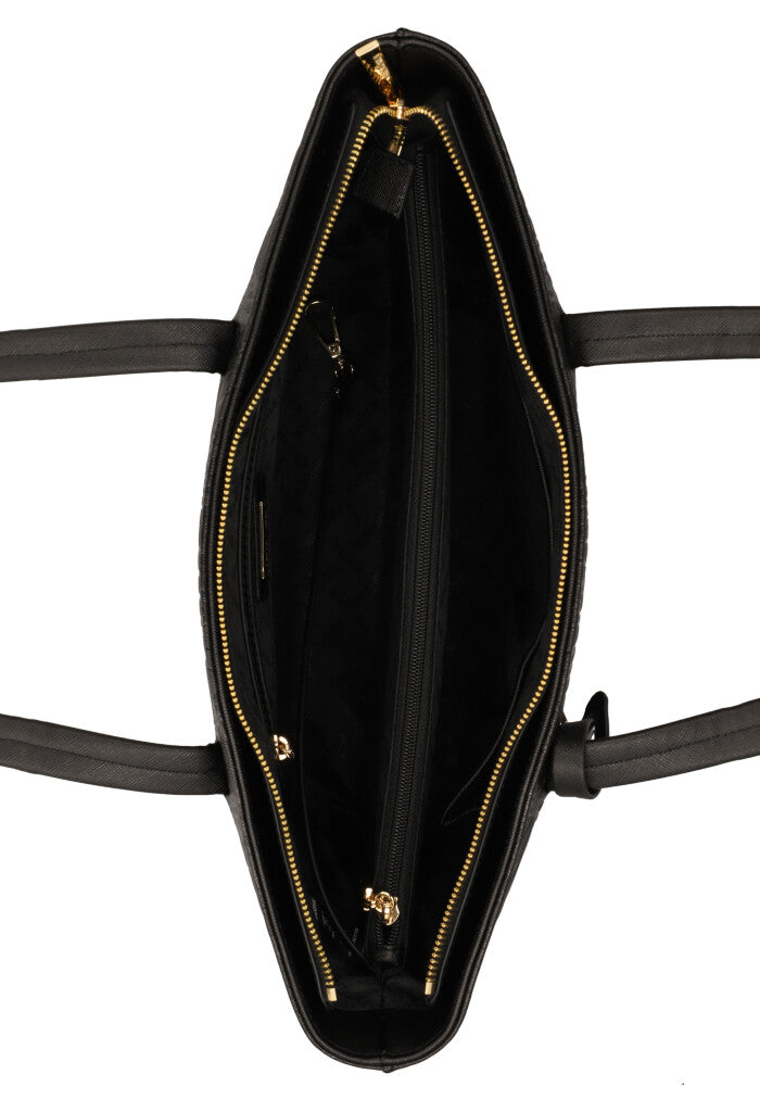 Tote K'iin Saffiano Grabado Mariposa Negro