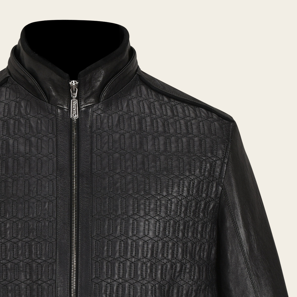 Chamarra Para Caballero En Piel Genuina