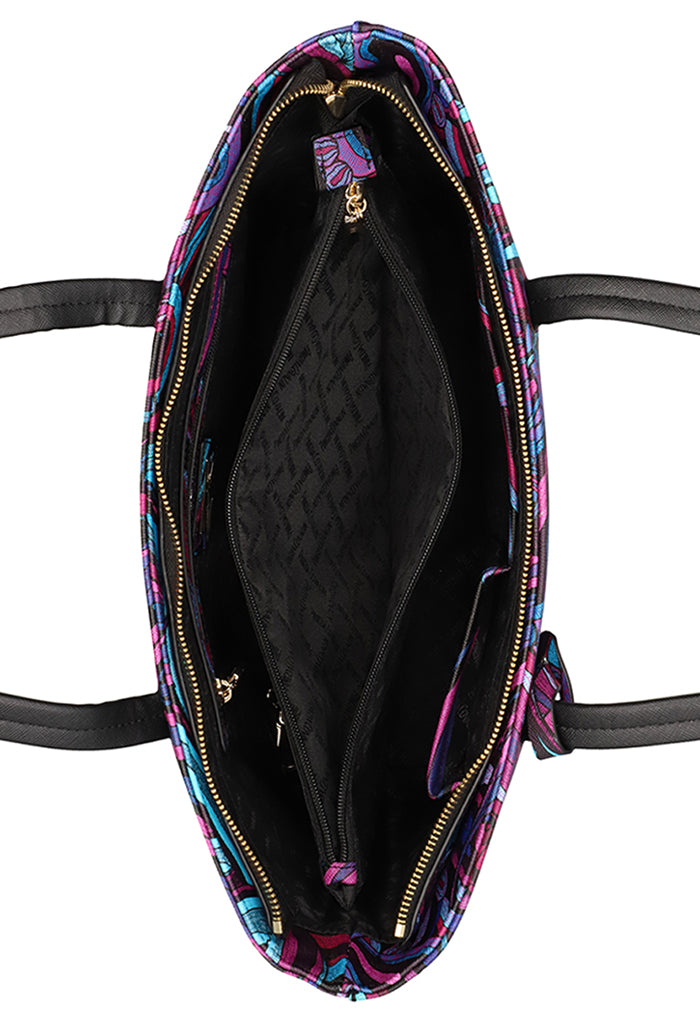 Tote K'iin Saffiano Santuario Cact��ceas P��rpura