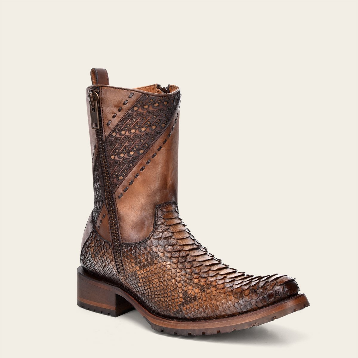 Botas urbanas de pitón