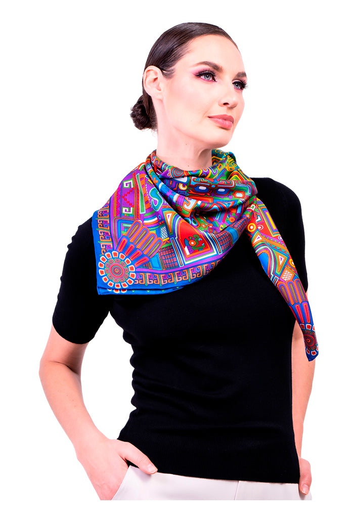 Mascada Ruta Puuc 90 cm