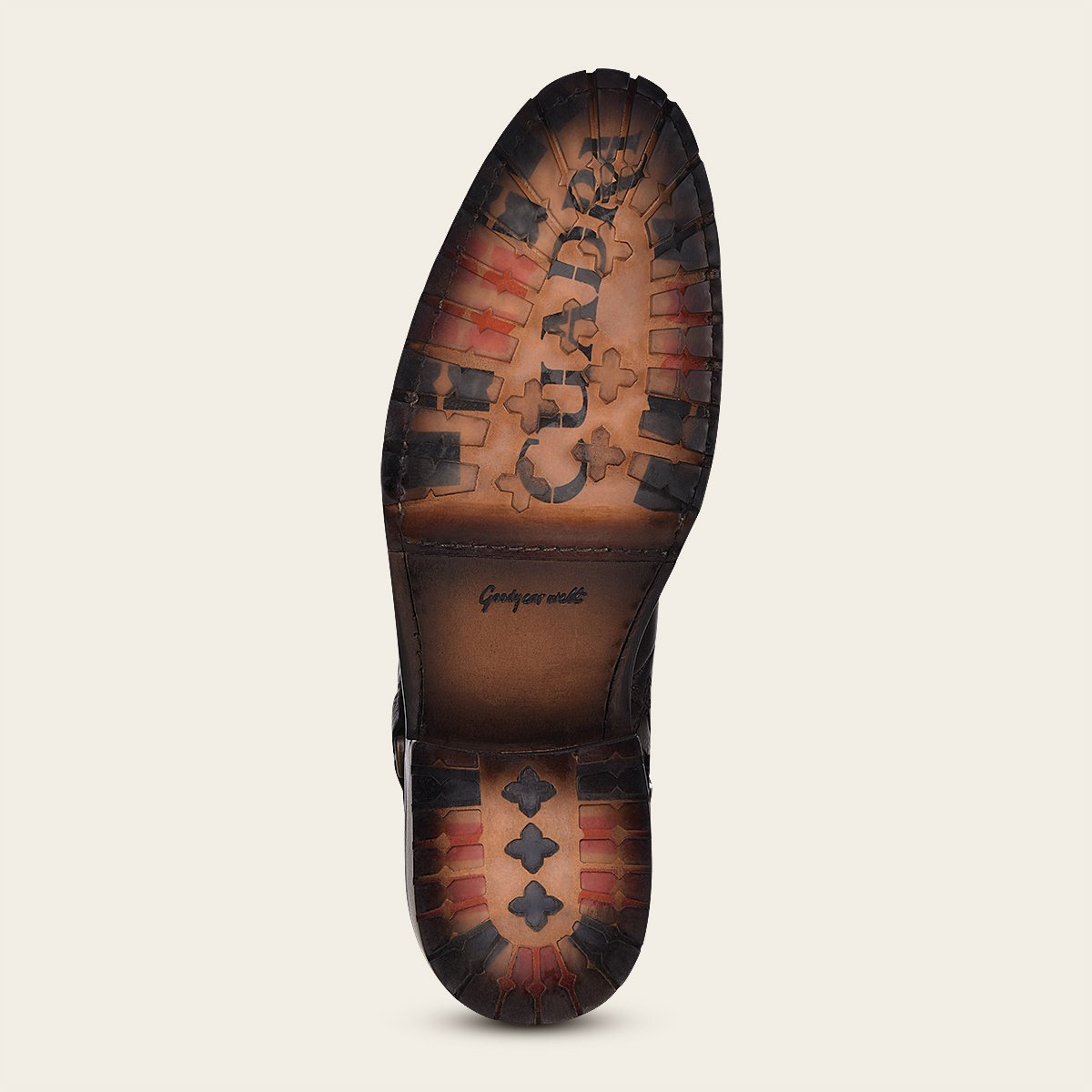 Bota urbana en piel genuina