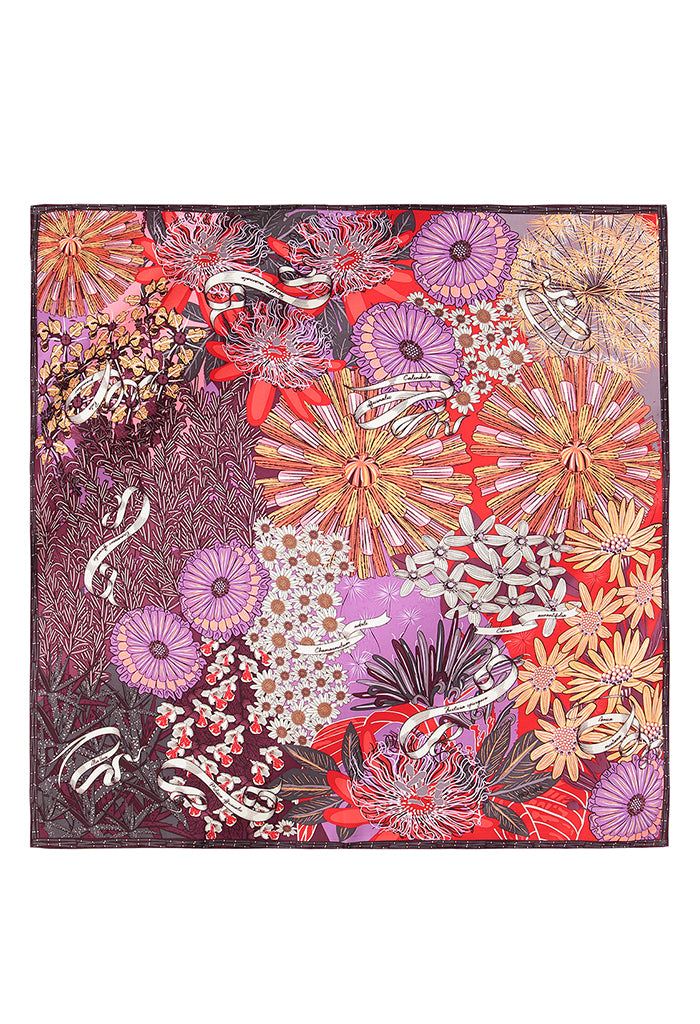 Mascada Herbolaria Flores 90 cm