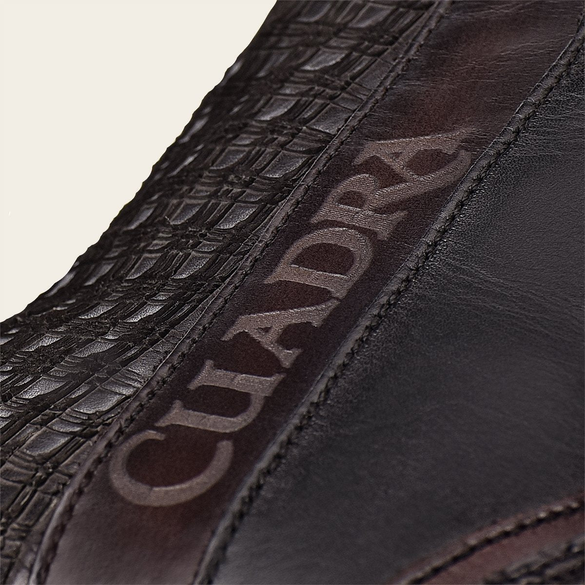 Bota de pitón para caballero