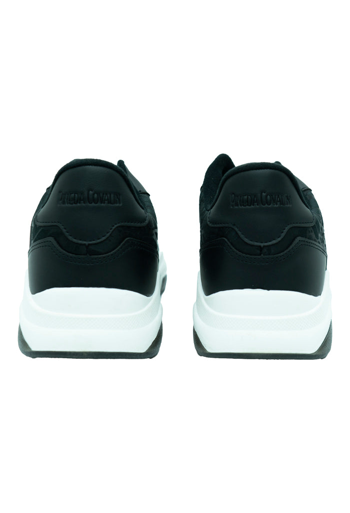 Tenis Beel Hombre Mariposa Vitral Negro/Gris