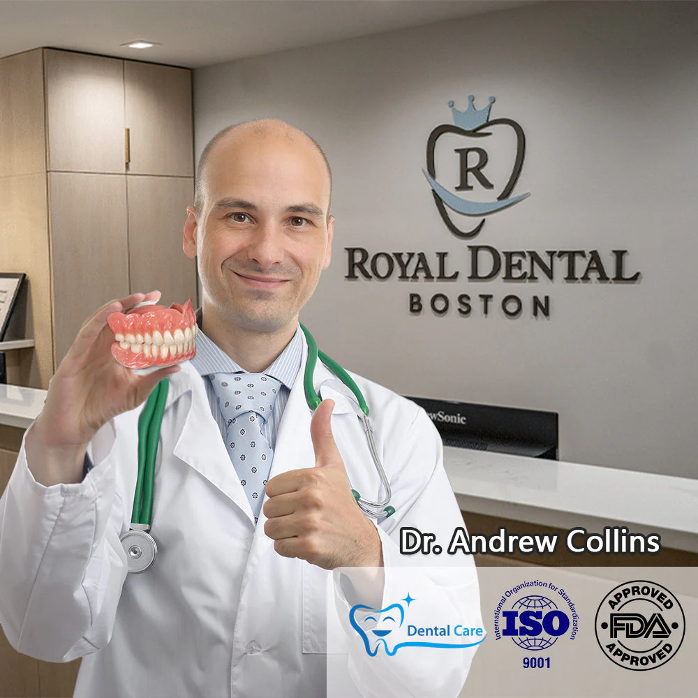 QIAWI™- Premium Custom Silicone Denture Set Dual Certification by the American Dental Association(ADA) & the U.S. Food and Drug Administration(FDA)