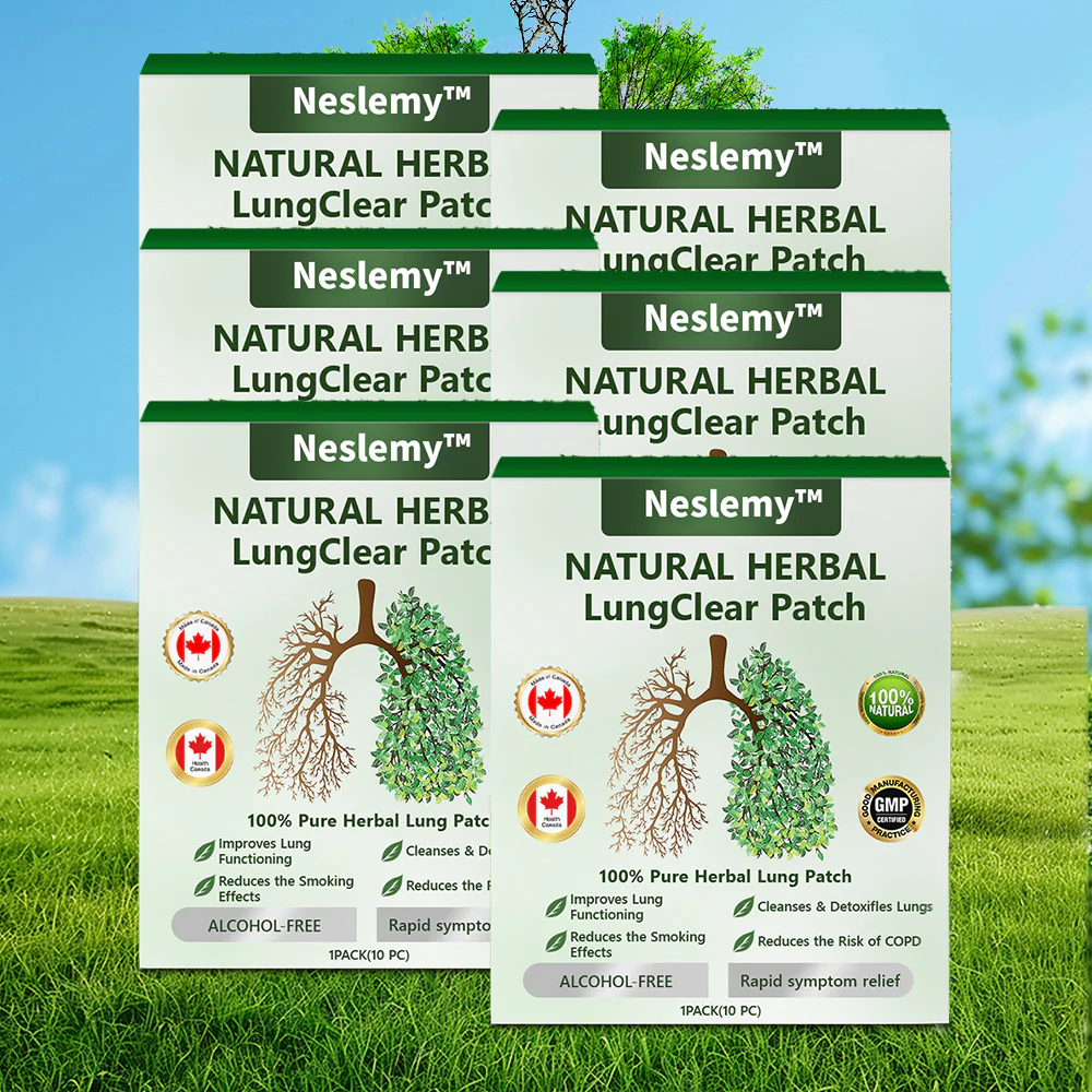 Official Store:  Neslemy™ 𝗡𝗔𝗧𝗨𝗥𝗔𝗟 𝗛𝗘𝗥𝗕𝗔𝗟 𝗟𝘂𝗻𝗴𝗖𝗹𝗲𝗮𝗿 𝗣𝗮𝘁𝗰𝗵 👨‍⚕️(FDA) clearance (Treatment of respiratory diseases such as cough, emphysema, asthma, chronic obstructive pulmonary disease, etc)🔥