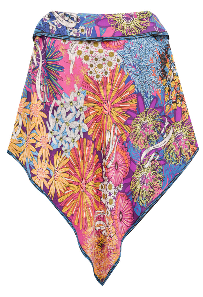 Poncho Herbolaria Flores