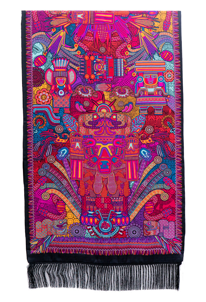 Chalina Con Terciopelo Diosas Mexicas