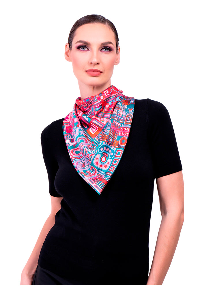 Mascada Ruta Puuc 90 cm