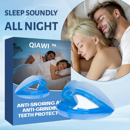 🌙 SLEEP PEACEFULLY, STRONG TEETH! 🦷 QIAWI™ Anti-snoring & anti-grinding mouthguard