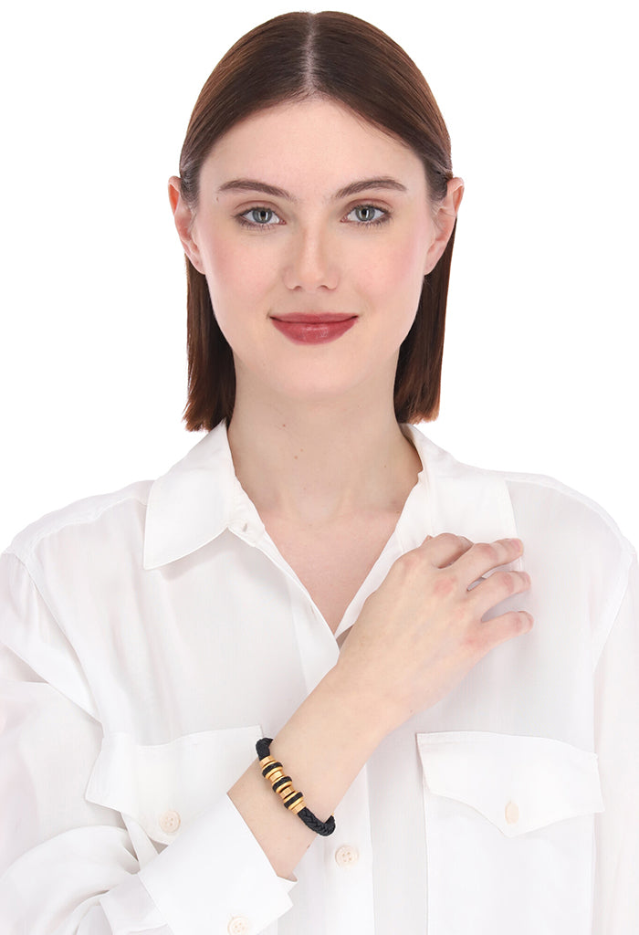 Pulsera Unisex Barriles Tejida