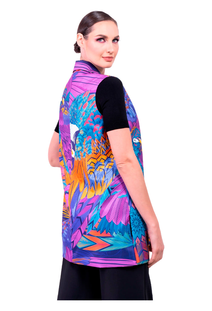 Chaleco Okuili Guacamaya