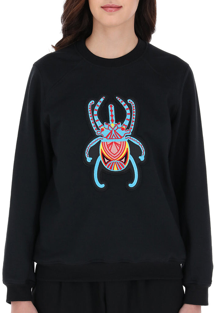 Sudadera Beyeri Hongos D��co Turquesa