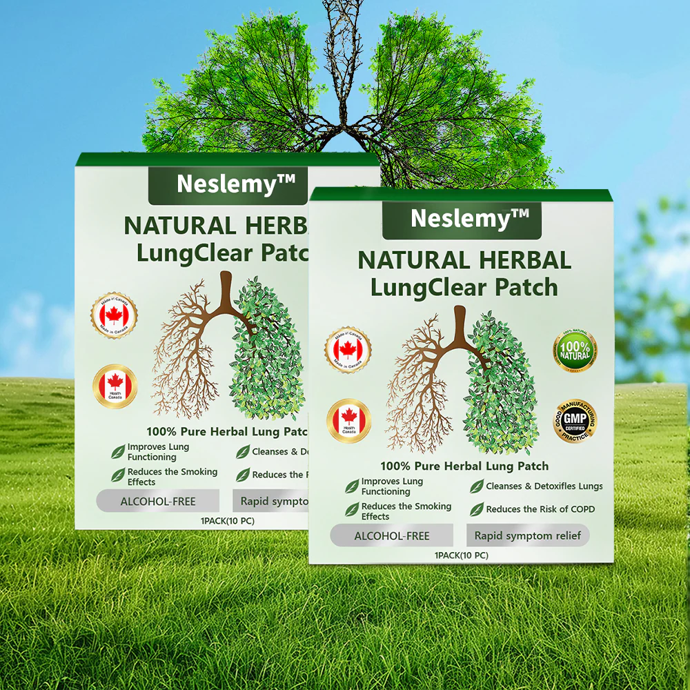 Official Store:  Neslemy™ 𝗡𝗔𝗧𝗨𝗥𝗔𝗟 𝗛𝗘𝗥𝗕𝗔𝗟 𝗟𝘂𝗻𝗴𝗖𝗹𝗲𝗮𝗿 𝗣𝗮𝘁𝗰𝗵 👨‍⚕️(FDA) clearance (Treatment of respiratory diseases such as cough, emphysema, asthma, chronic obstructive pulmonary disease, etc)🔥