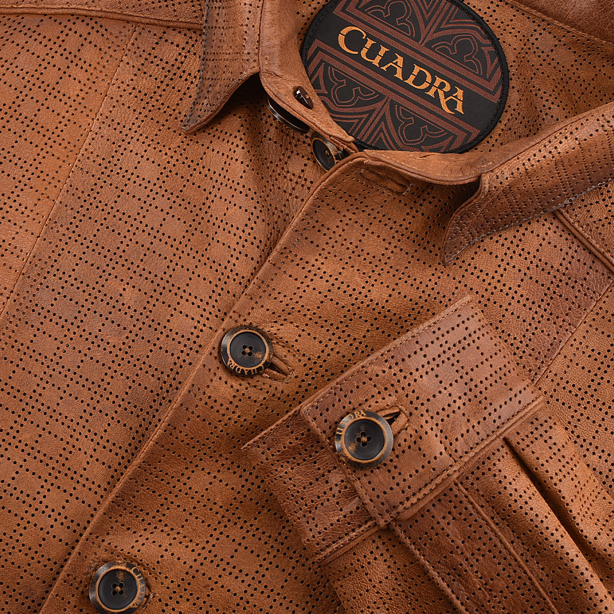 Camisola En Piel Genuina.