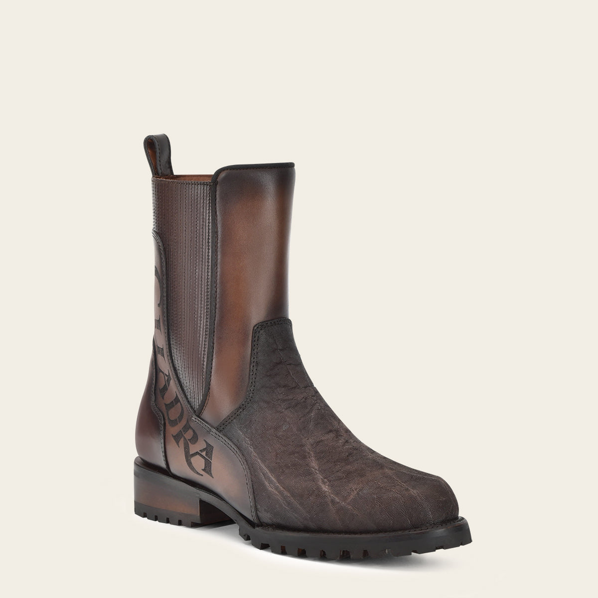 Bota en Piel Genuina de Elefante.