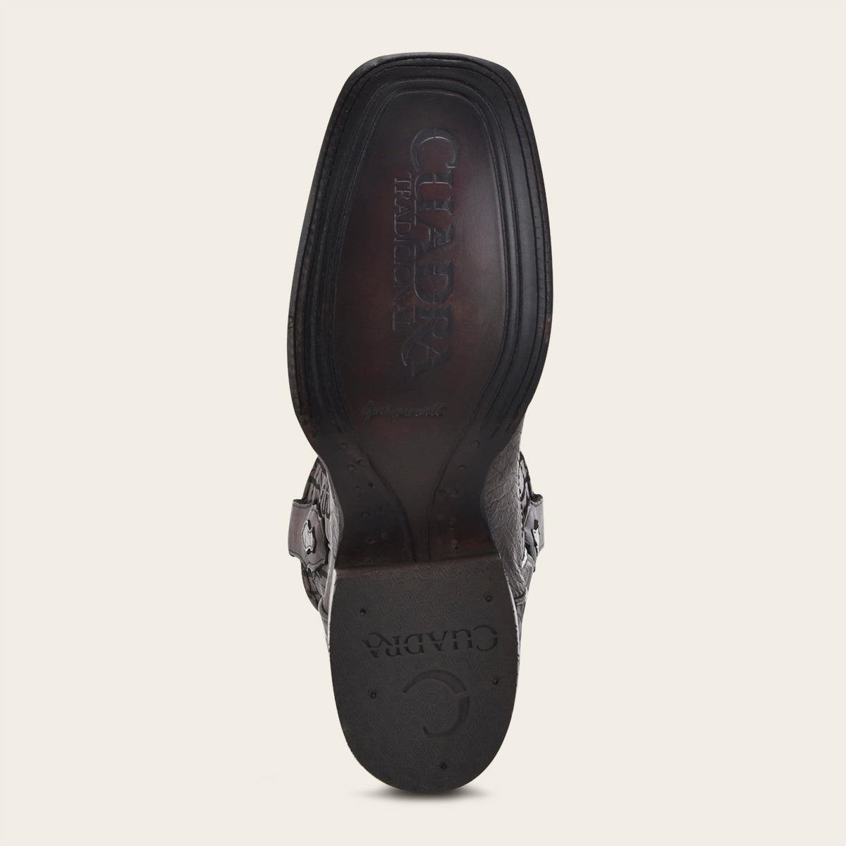 Bota rodeo en piel genuina de fuscus.