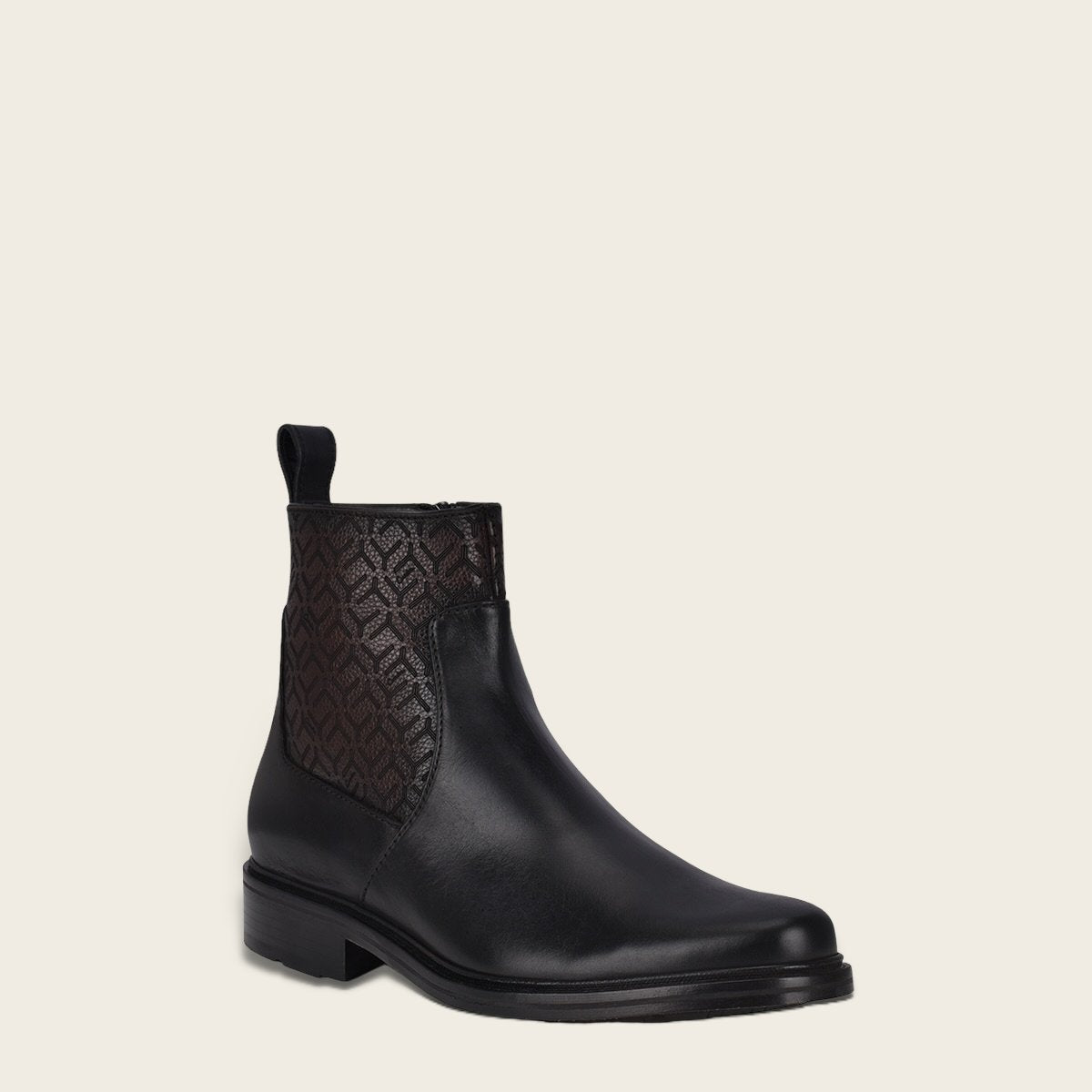 Botín de vestir en piel genuina