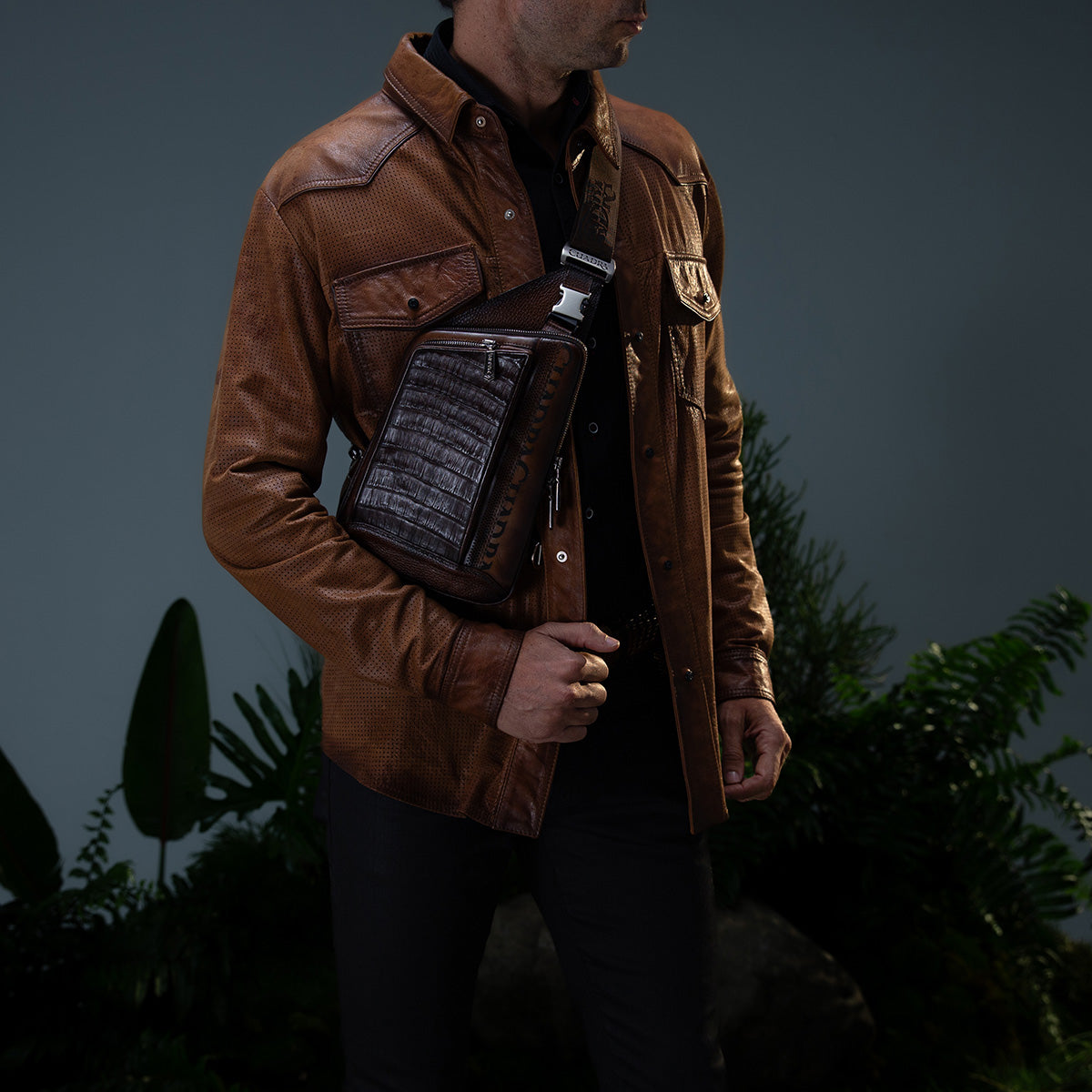 Camisola En Piel Genuina De Ovino