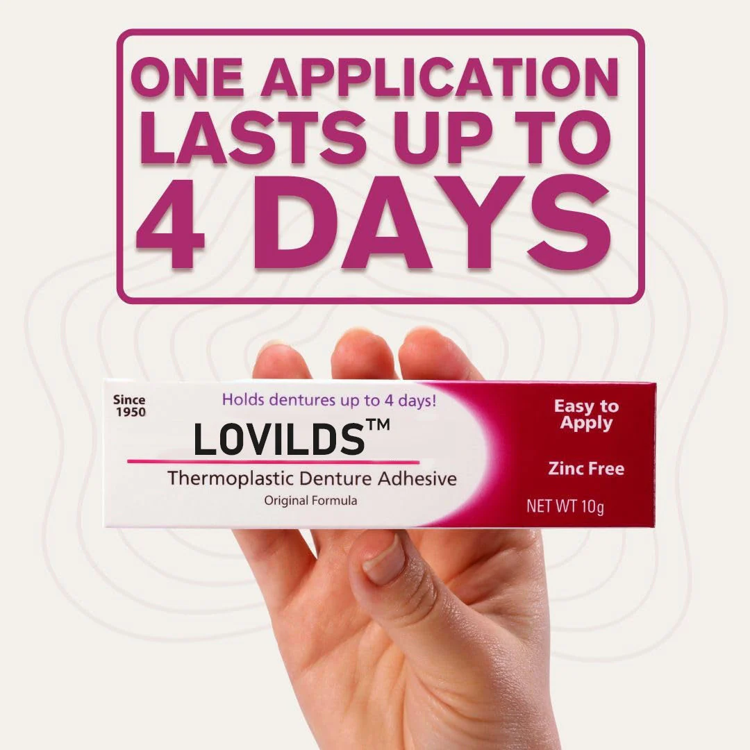 🦷BUY 2 GET 2 FREE🎁LOVILDS™Thermoplastic Denture Adhesive-Official Brand Store