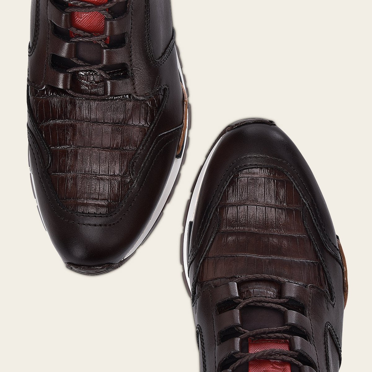 Botín de piel de fuscus