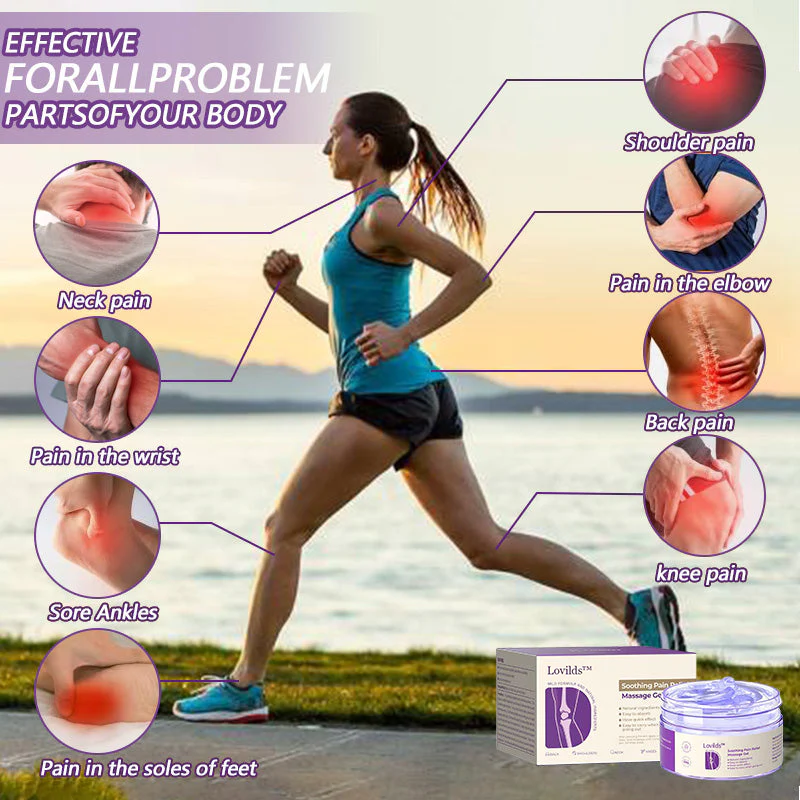 LOVILDS™ Turmeric & Emu Oil Arthritis Soothing Pain Relief Massage Gel 👨‍⚕️Australian Osteopathic Association （AOA）Approved