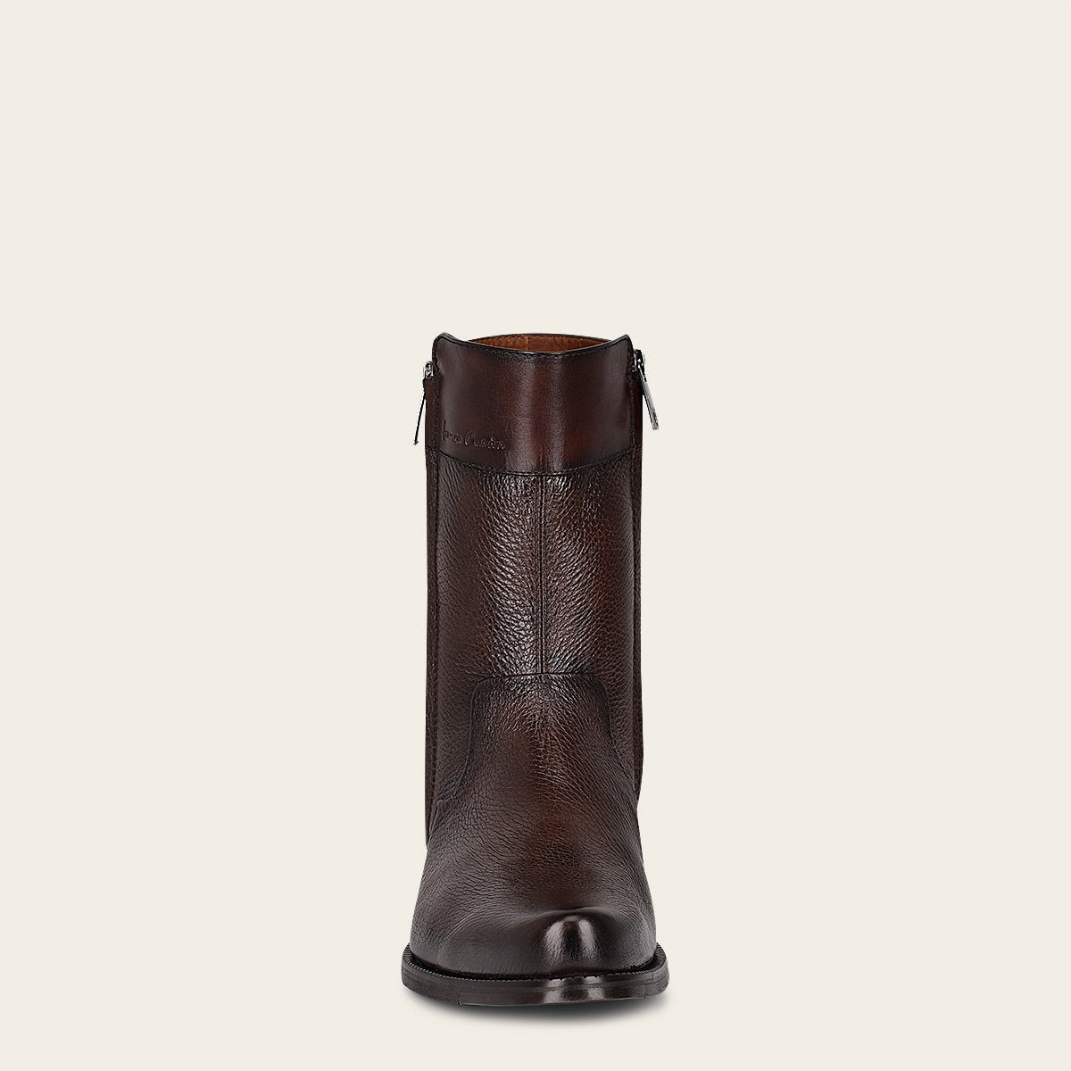 Bota en piel genuina de venado