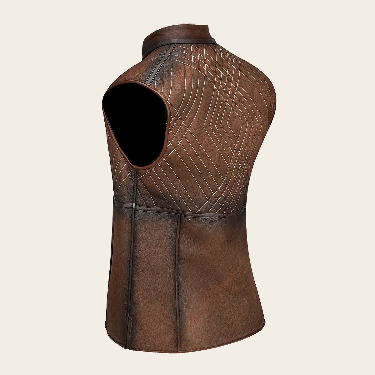 Chaleco Con Pelo Genuino De Ovino.