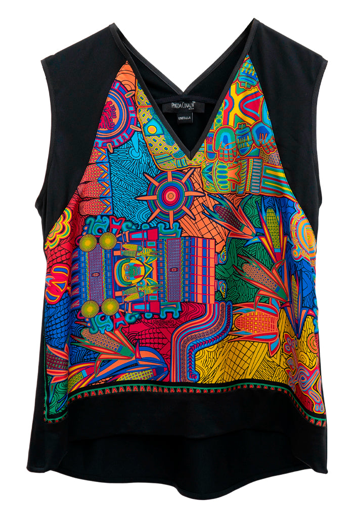 Blusa Caudal Diosas Mexicas Original