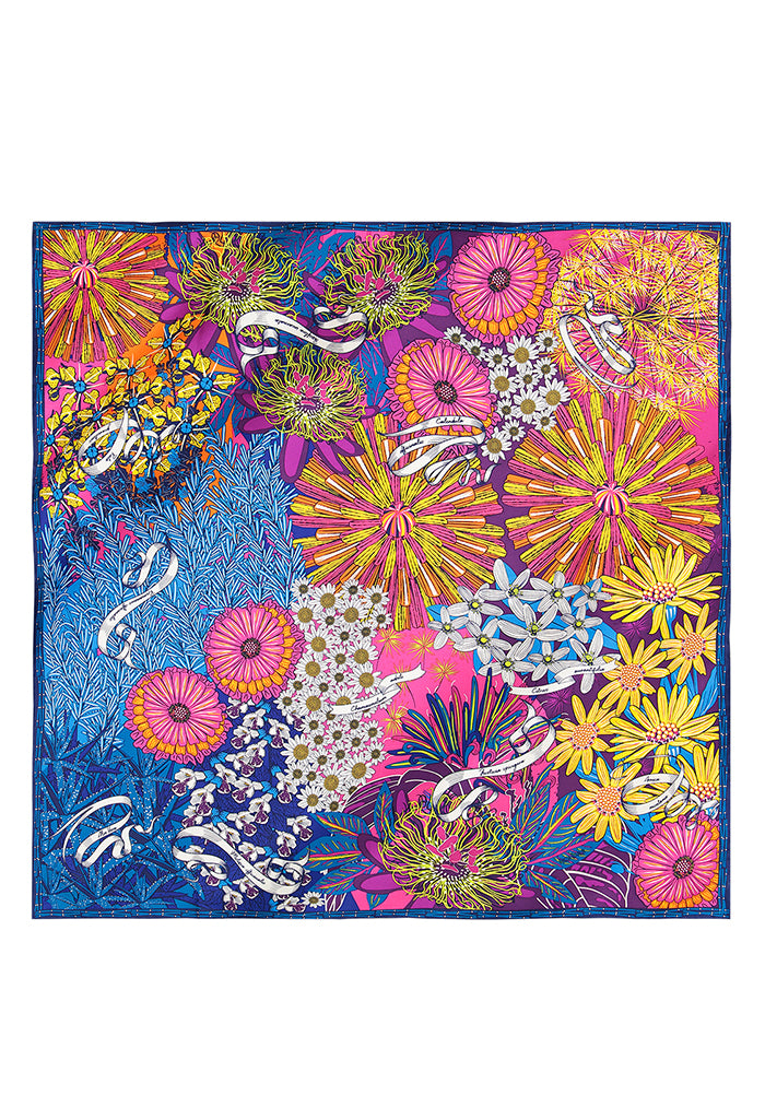 Mascada Herbolaria Flores 90 cm