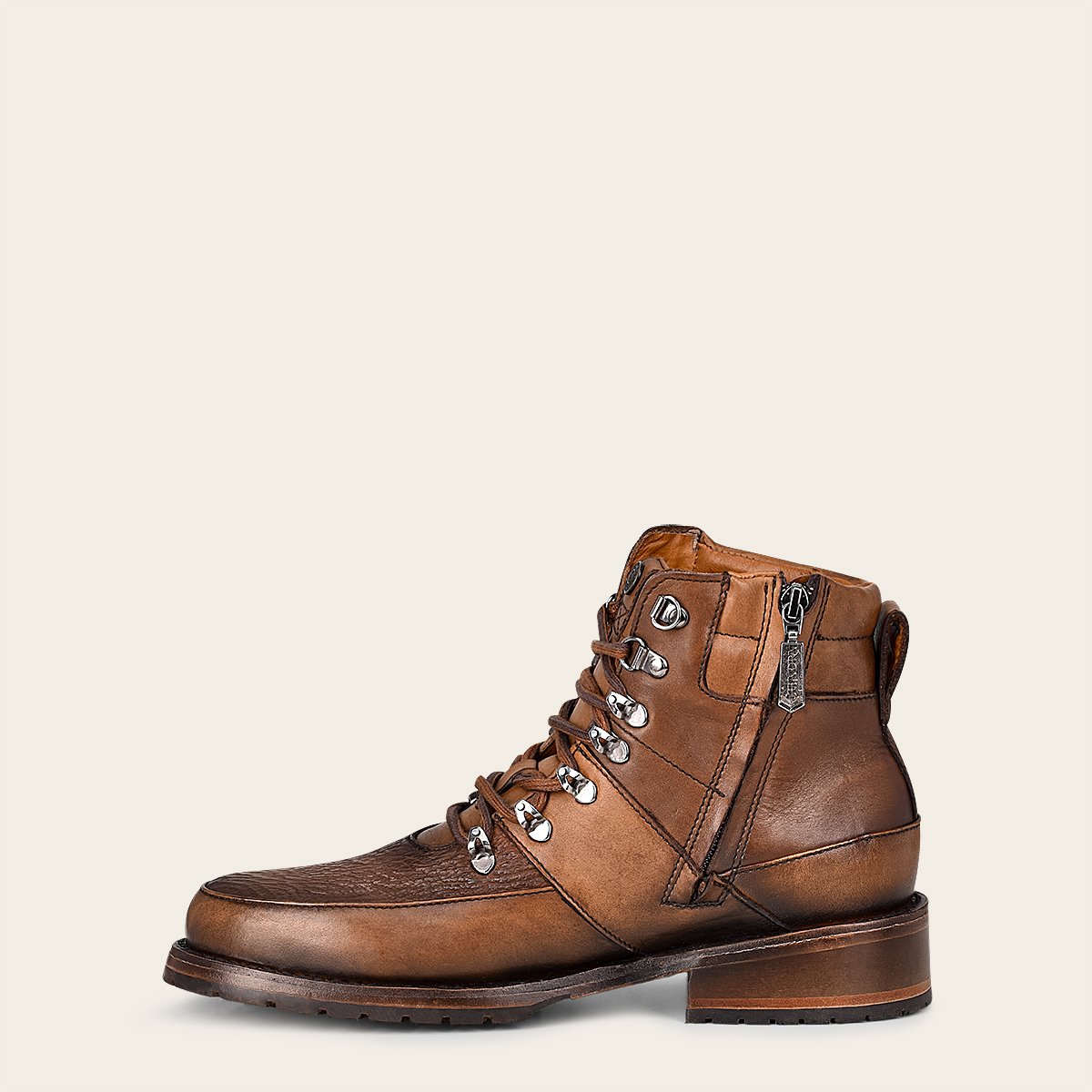 Bota en piel genuina de tiburón