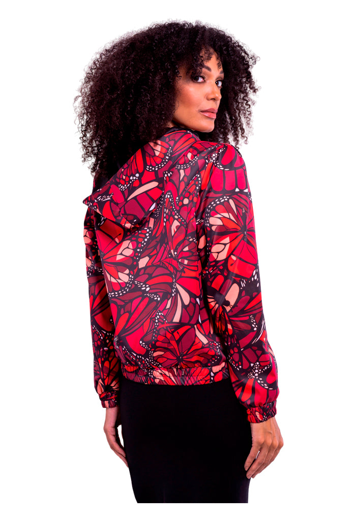 Bomber D?nja Vuelo de Mariposa Rojo