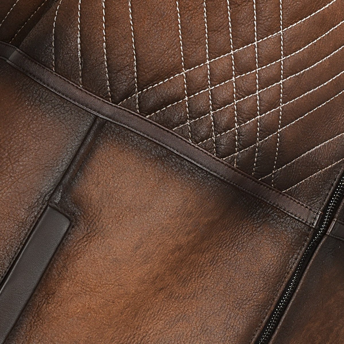 Chaleco Con Pelo Genuino De Ovino.