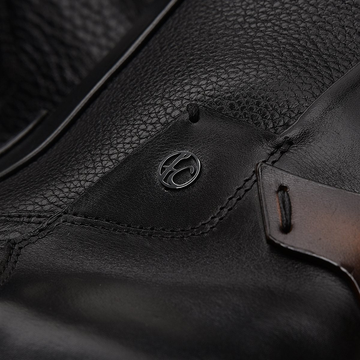 Bota en piel genuina de venado.