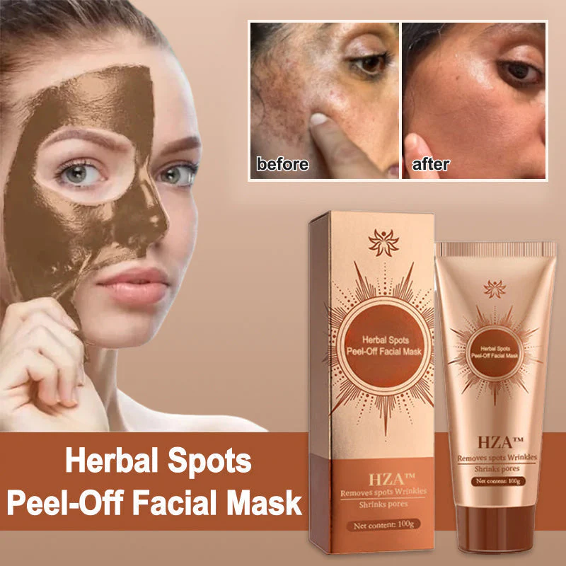 🔥[Official Brand Store] HZA™ Herbal Spots Peel-Off Facial Mask