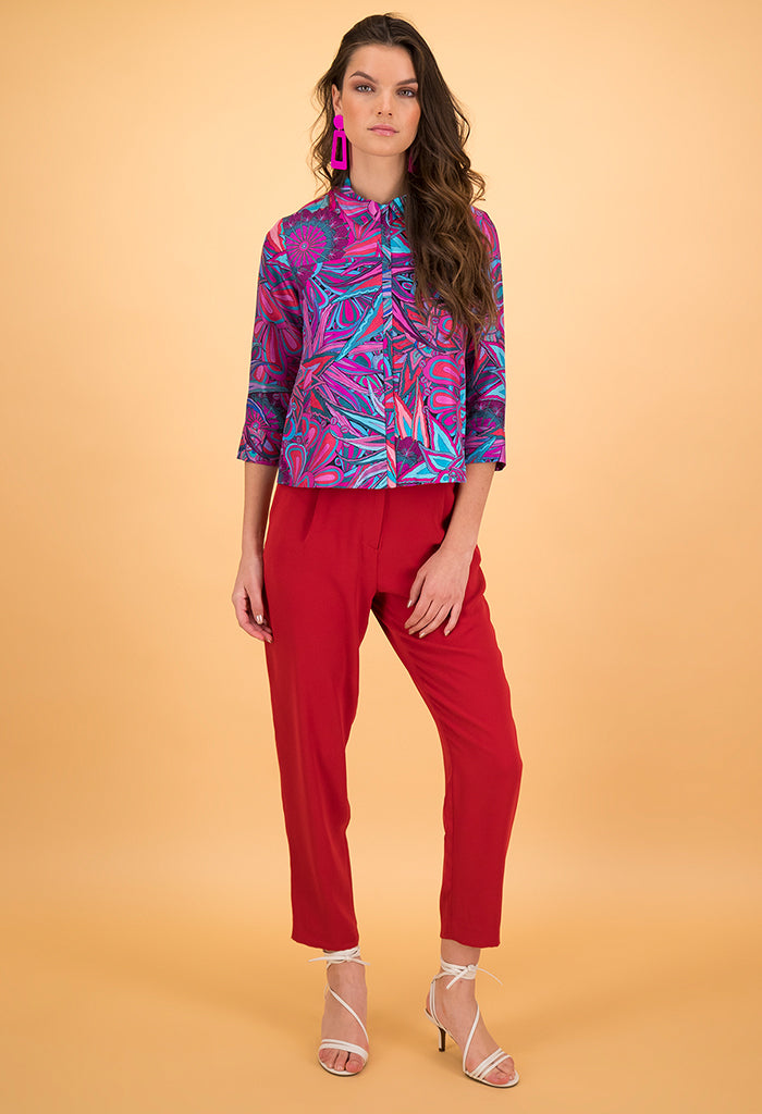 Cazadora Napaloa Santuario Cact��ceas P��rpura