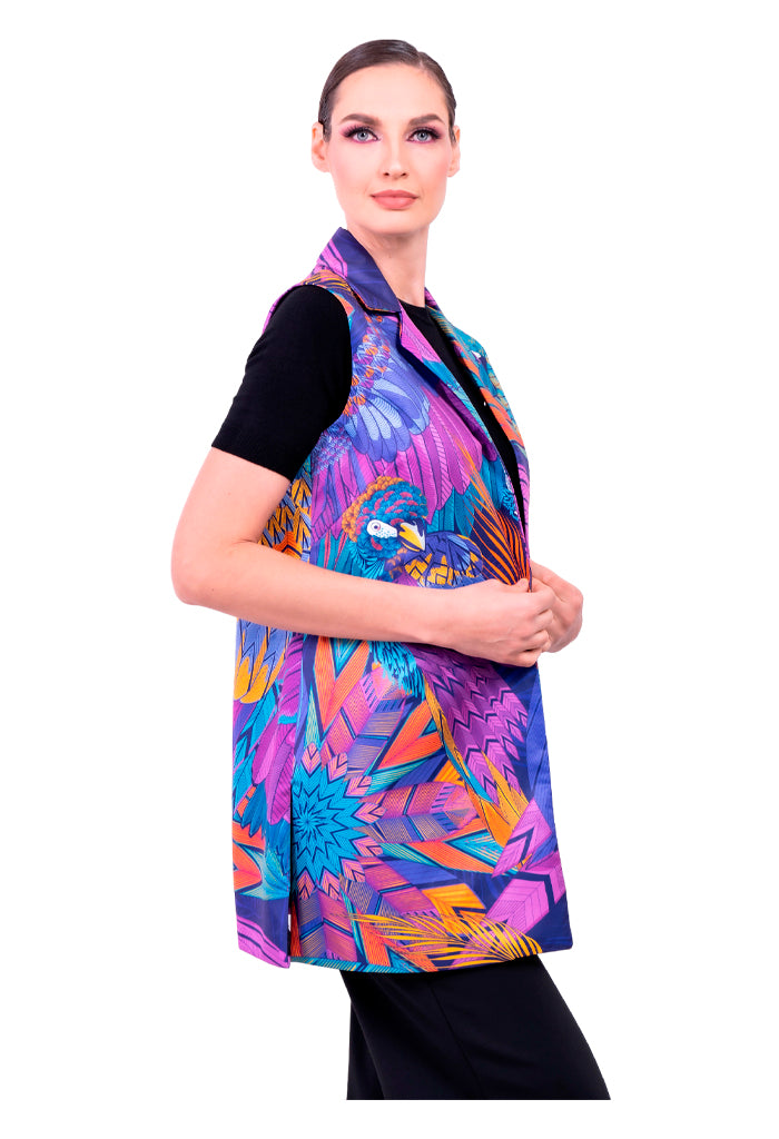 Chaleco Okuili Guacamaya