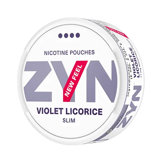 ZYN Slim Violet Licorice 特强 11 毫克