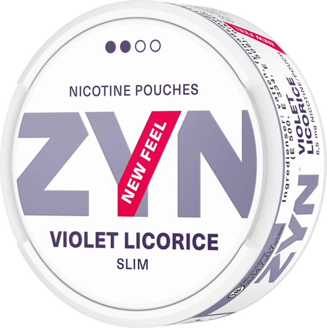ZYN Slim Violet Licorice 6 毫克