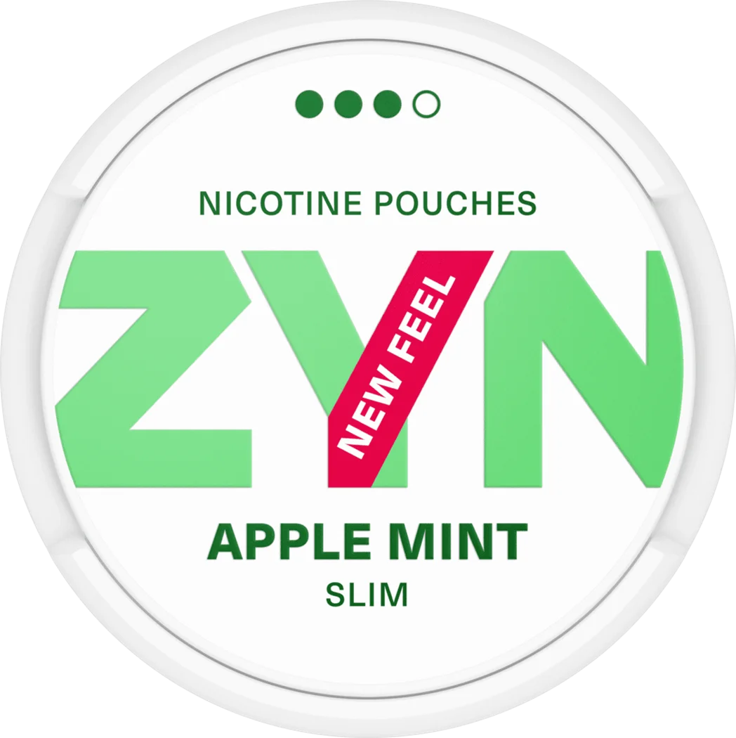 ZYN Slim Apple Mint Strong 9 毫克